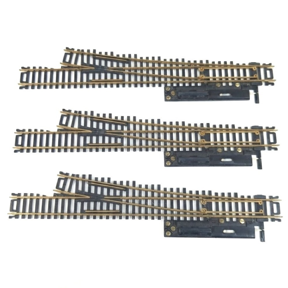 Atlas HO Scale Snap-Switch Right Hand Remote Control Brass Track Lot of 3